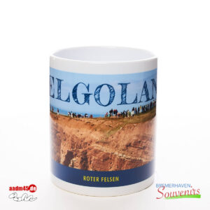 Helgoland Roter Felsen Becher – Bild 2