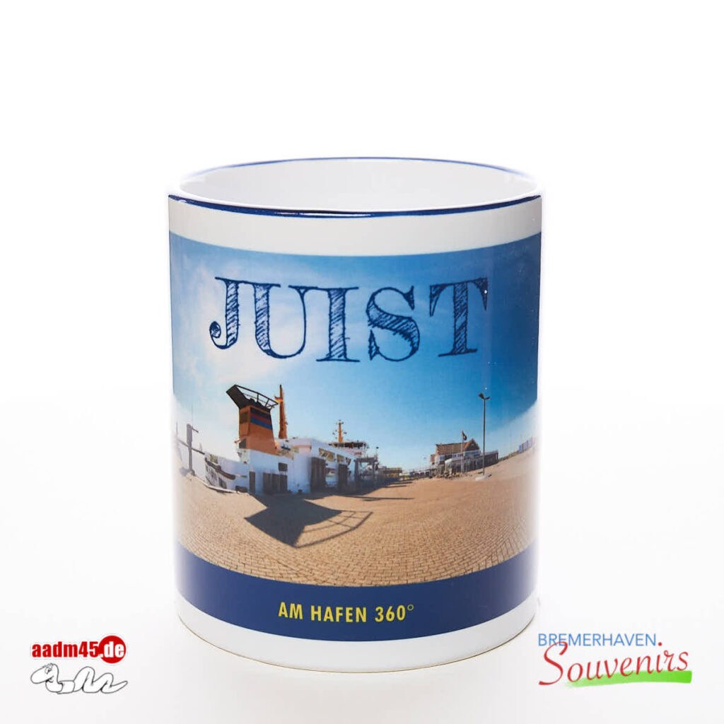 Juist Am Hafen Kaffeepott Juistbecher