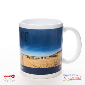 Juist Am Strand 360° Becher – Bild 3