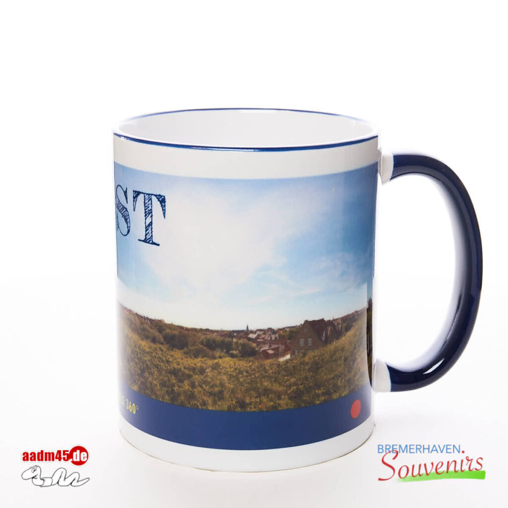 Juist Die Strandhalle Kaffeepott Juistbecher