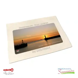 Bremerhaven Geestemole Sonnenuntergang Textil