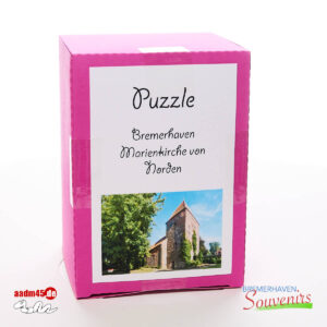 Bremerhaven Marienkirche von Norden Puzzle
