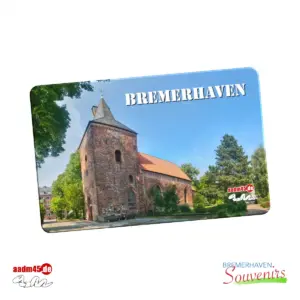 Bremerhaven Marienkirche von Süden Magnetsticker