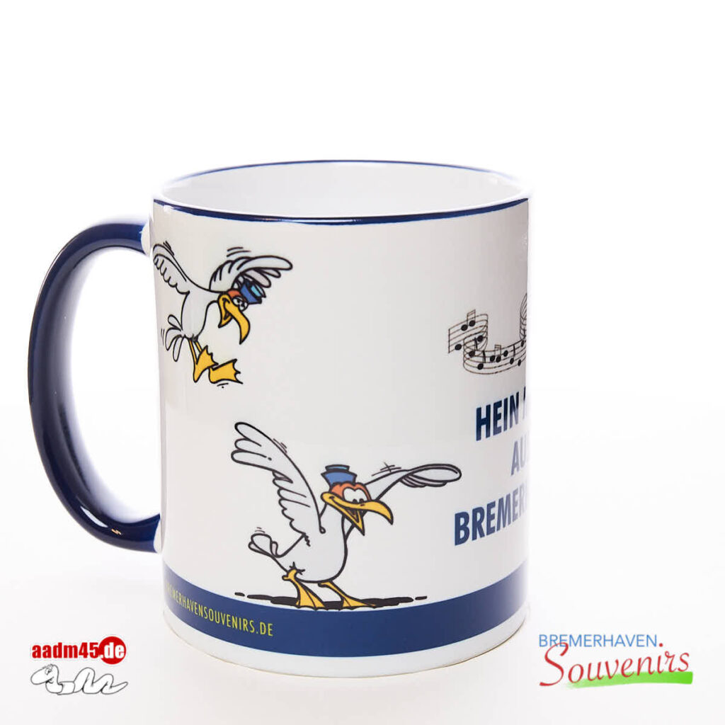 Hein Mück aus Bremerhaven Sailor Kaffeepott