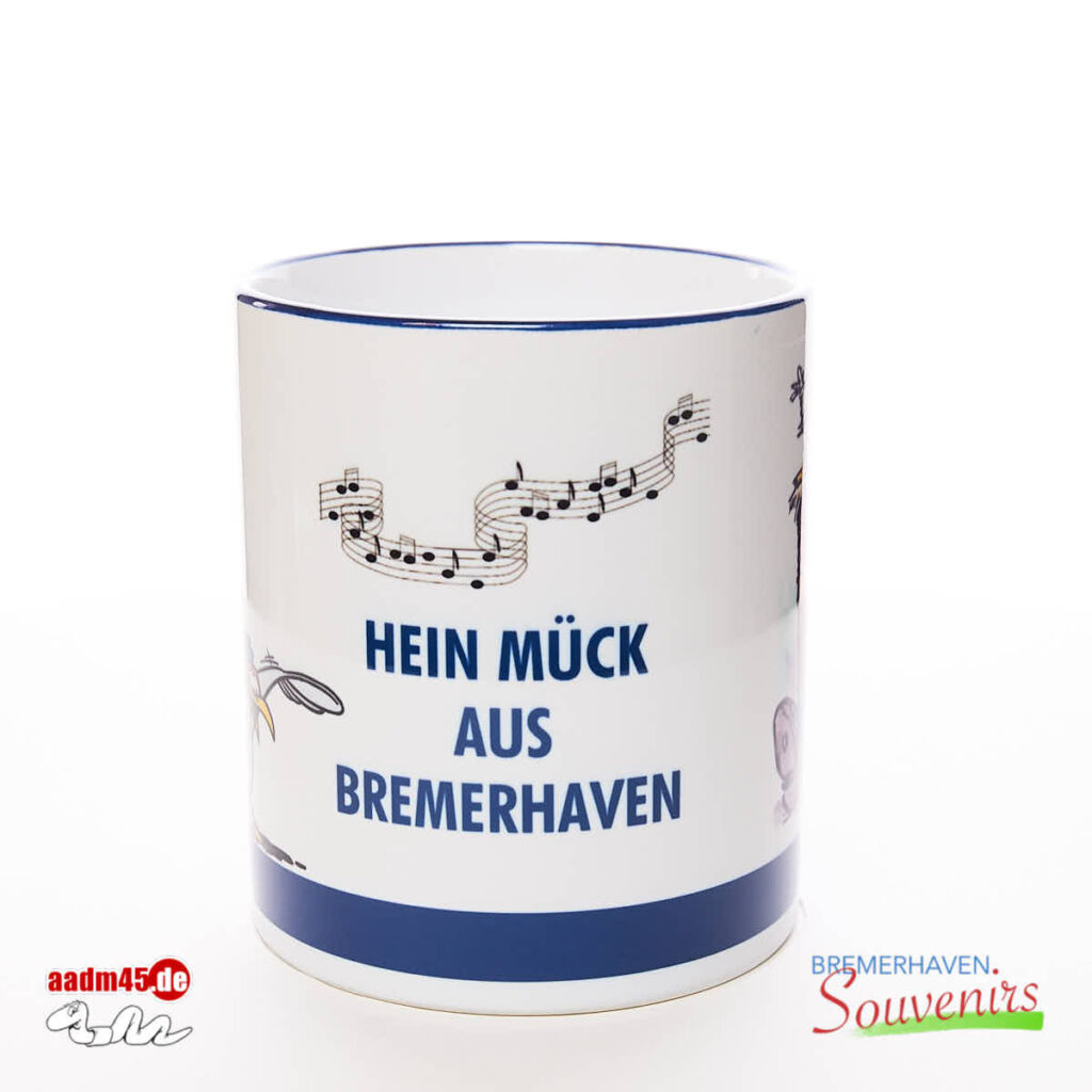 Hein Mück aus Bremerhaven Sailor Kaffeepott