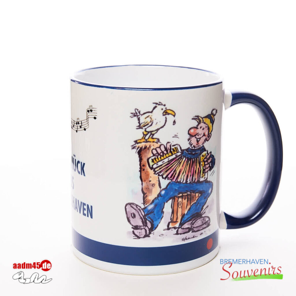 Hein Mück aus Bremerhaven Sailor Kaffeepott