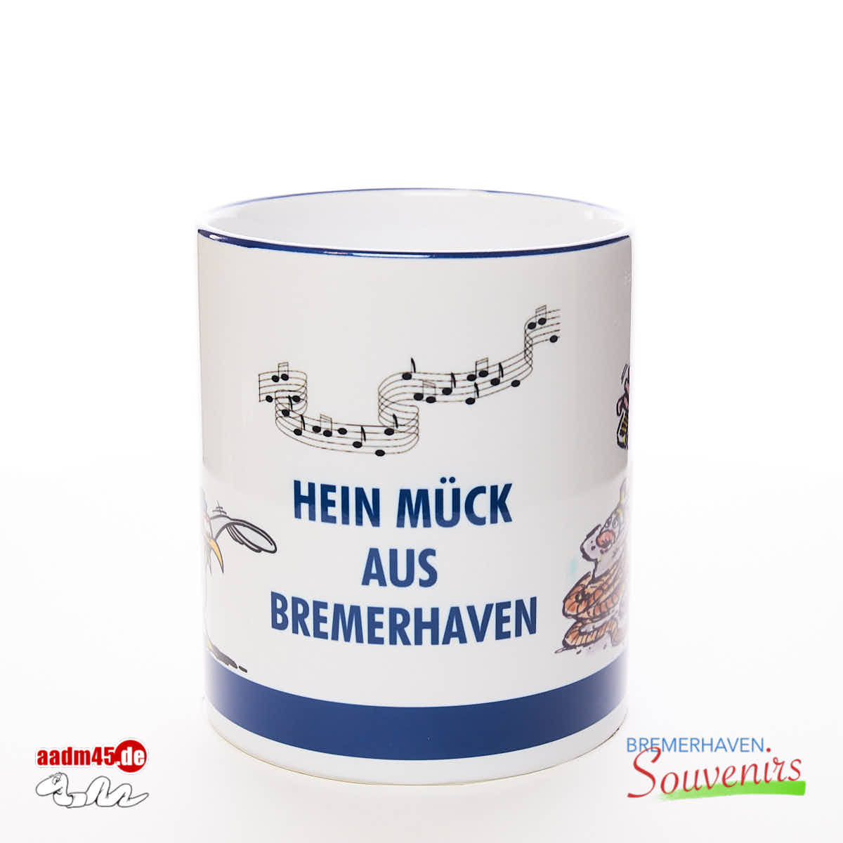 Hein Mück aus Bremerhaven steht feat. Heinz Glaasker Becher – Bild 2