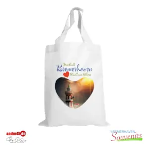Bremerhaven Leuchtturm Pingelturm Tasche 25x20