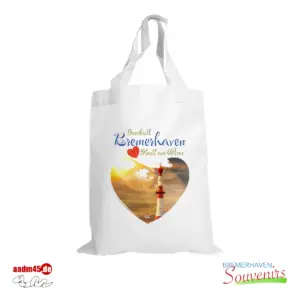 Bremerhaven Leuchtturm Unterfeuer Tasche 25x20