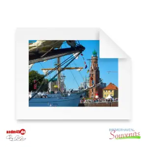 Bremerhaven Lütte Sail Loschenturm 2008 Print 50x40 PP