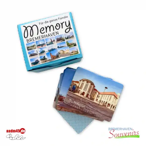 Bremerhaven Memory (Gedächnis-Spiel) mit 30 Karten