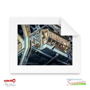 Bremerhaven Schwimmkran Kanzel 50x40 PP