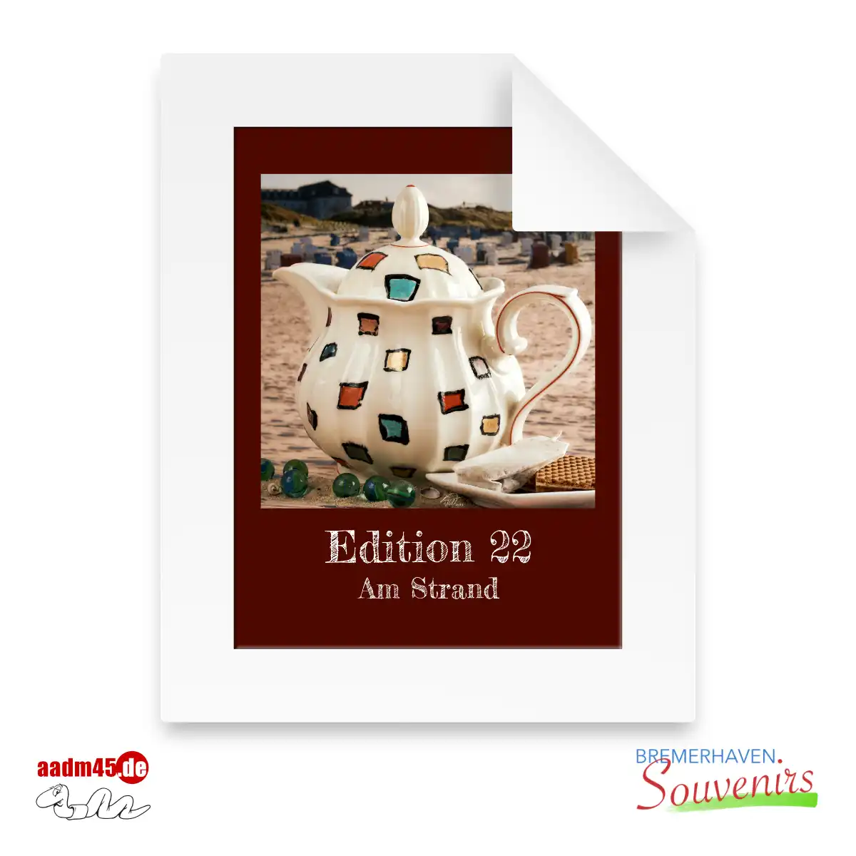 Edition 22 Am Strand Print 40x50 PP
