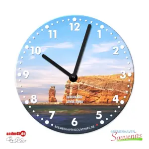Helgoland Lange Anna Wanduhr