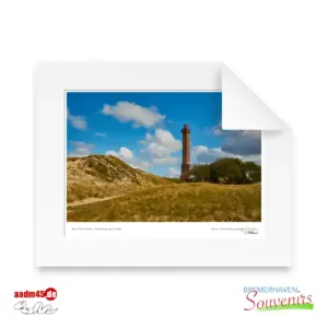 Norderney Leuchtturm Print 50x40 PP