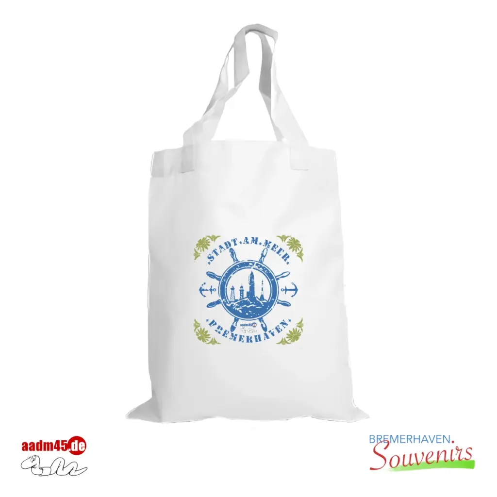 Bremerhaven Wilhelm Loschen Turm Tasche 25x20