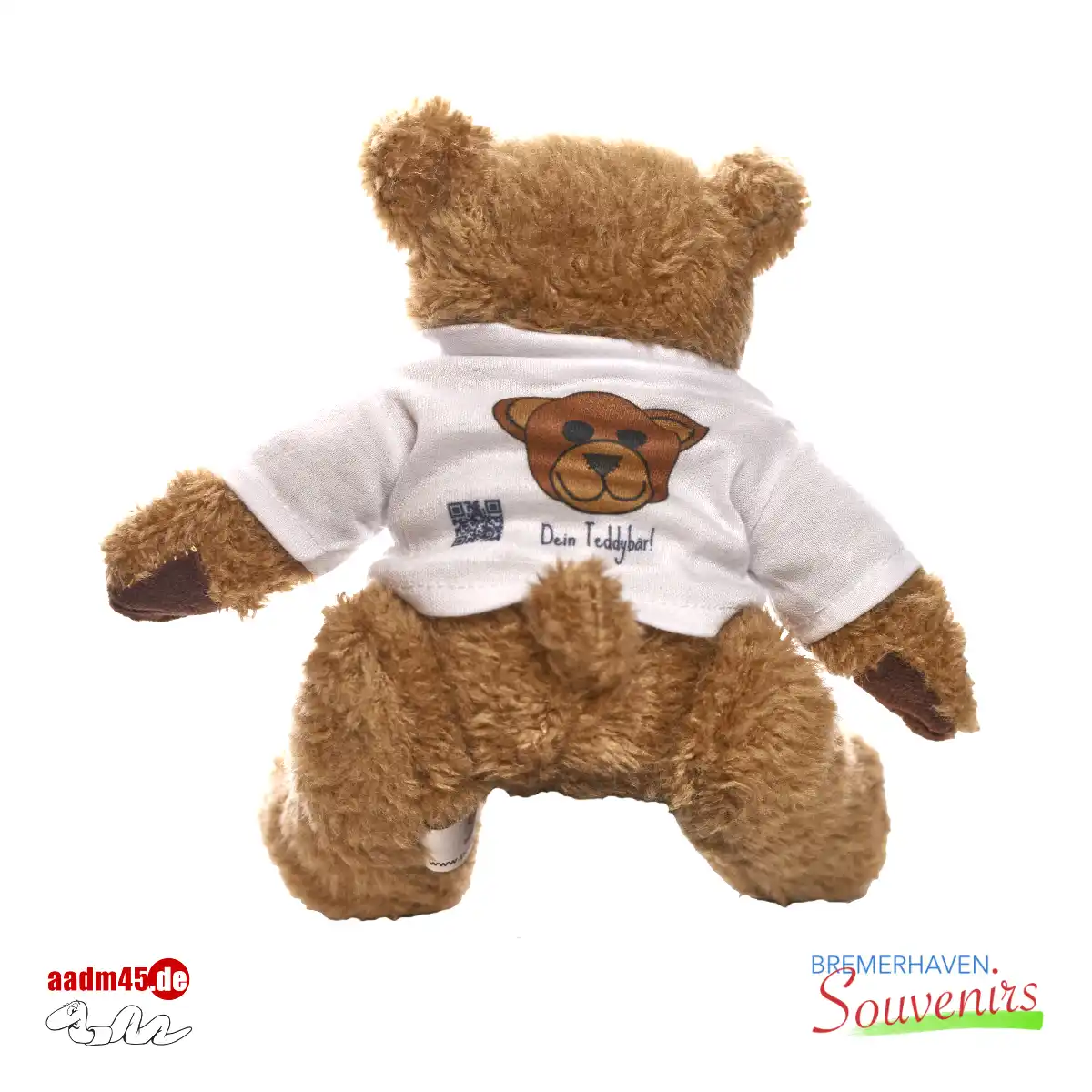 Teddybär Plüschtier mit Shirt – Bild 2