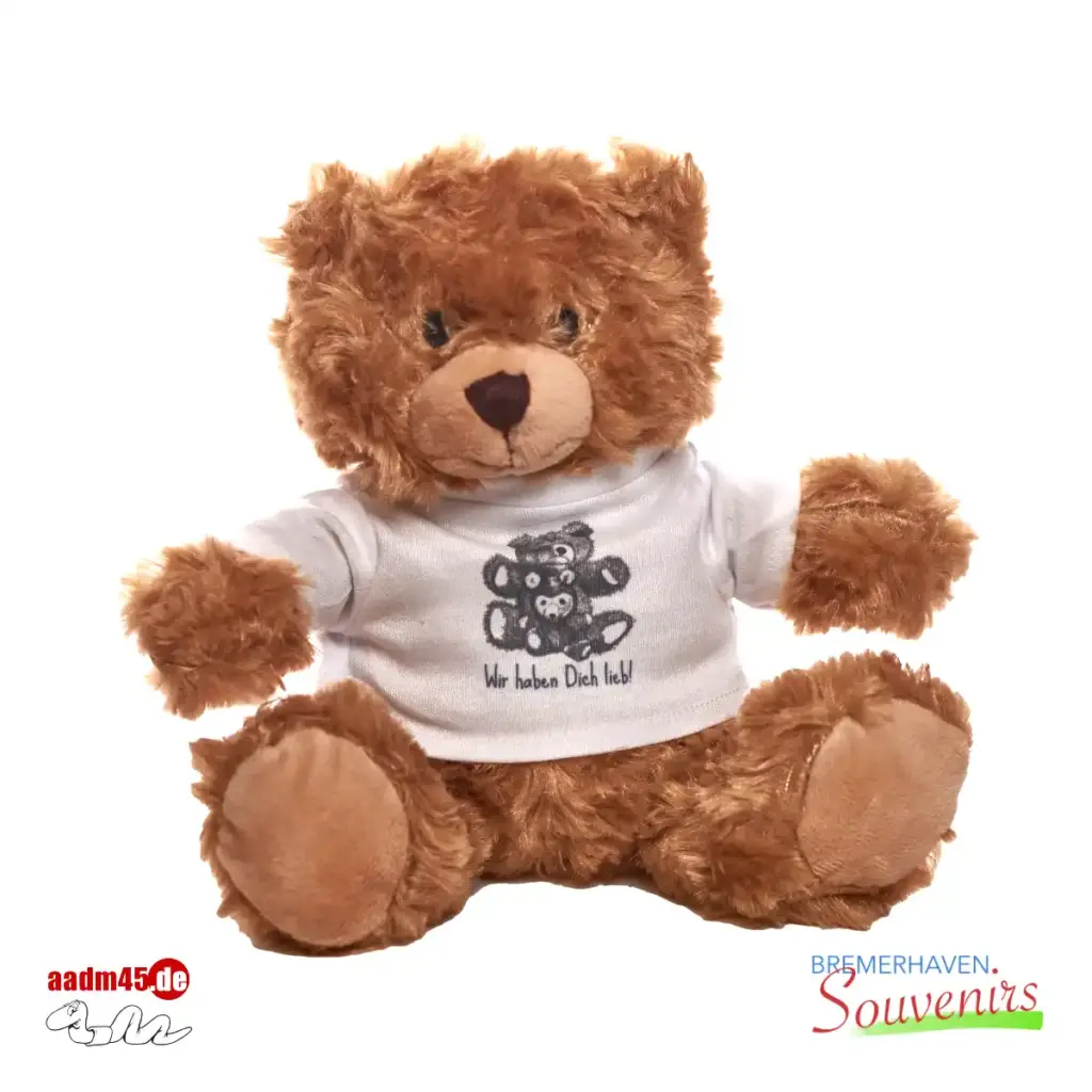 Teddybär Plüschtier mit Shirt