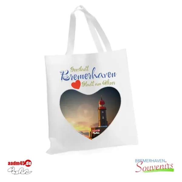 Bremerhaven Nordfeuer + Pingelturm Tasche 35x30