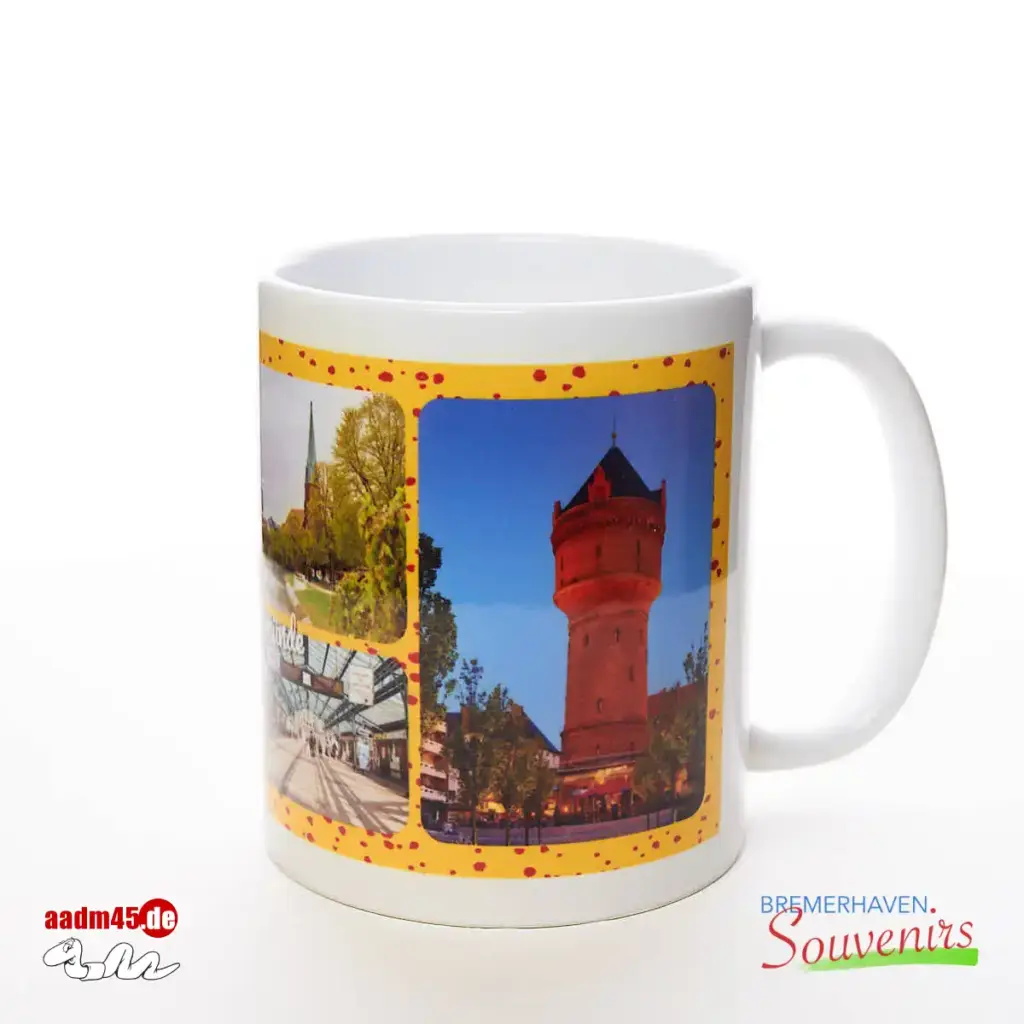 Bremerhaven Geestemünde Combo Kaffeepott Bremerhavenbecher