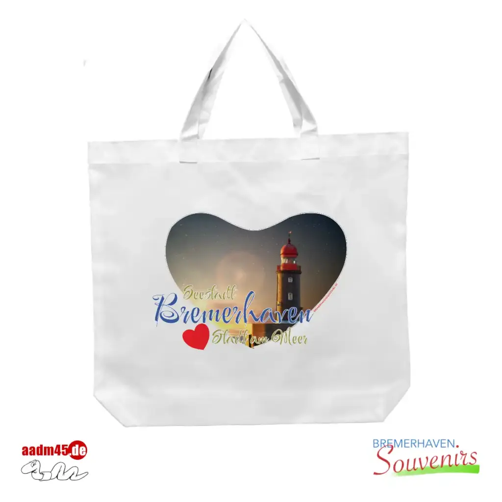 Bremerhaven Geestemole Nordfeuer Tasche 45x41