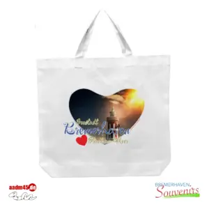 Bremerhaven Leuchtturm Pingelturm Tasche 45x41