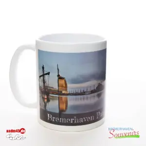 Bremerhaven Panorama Neuer Hafen Kaffeepott