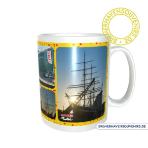 Bremerhaven Alter Hafen Kaffeepott – Bild 3