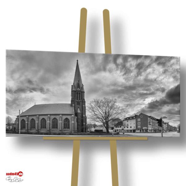 Bremerhaven Christuskirche Canvas 200x100 cm Wandbild