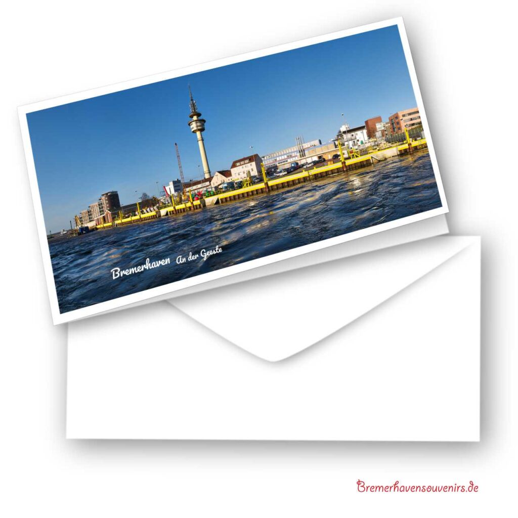 Bremerhaven An der Geeste Klappkarte