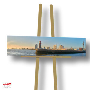 Bremerhaven An der Geestemole 2018 – 200x50 cm Wandbild