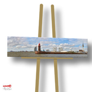 Bremerhaven An der Geestemole 2019 – 200x50 cm Wandbild