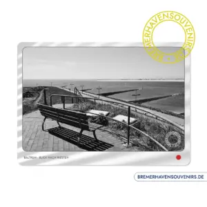Baltrum 2023 Aussicht Glasschneidebrett