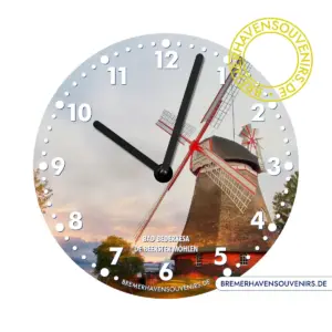 Bederkesa Mühle Wanduhr