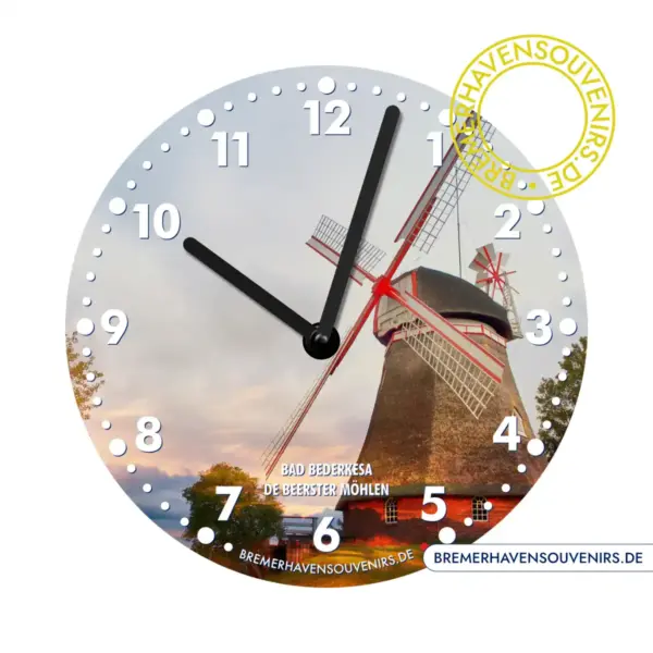 Bederkesa Mühle Wanduhr