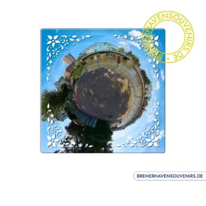 Bremerhaven Alte Geestebrücke Kleiner Planet Keramikfliese
