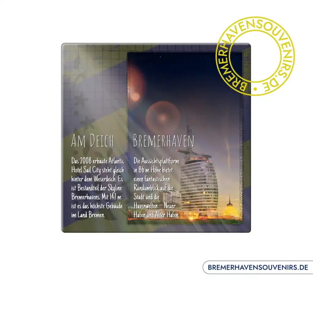 Bremerhaven Atlantik Hotel Sail City Keramikfliese