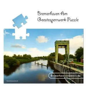 Bremerhaven Am Geestesperrwerk Puzzle