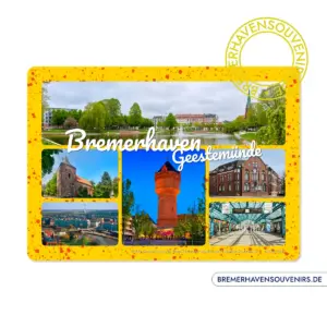 Bremerhaven Geestemünde Combo Glasschneidebrett