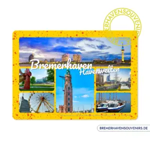 Bremerhaven Havenwelten Combo Glasschneidebrett
