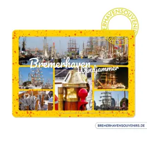 Bremerhaven Windjammer Combo Glasschneidebrett