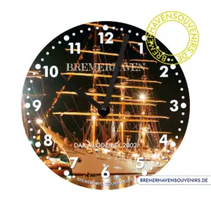 Bremerhaven Dar Mlodziezy 2002 Wanduhr