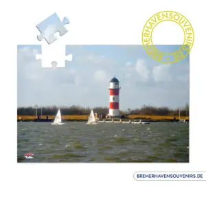 Bremerhaven Leuchtturm Brinkamahof Puzzle