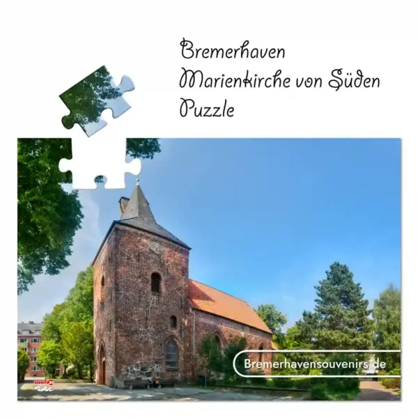 Bremerhaven Marienkirche von Süden Puzzle
