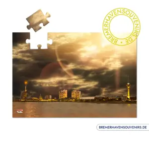 Bremerhaven Skyline Komposition Puzzle
