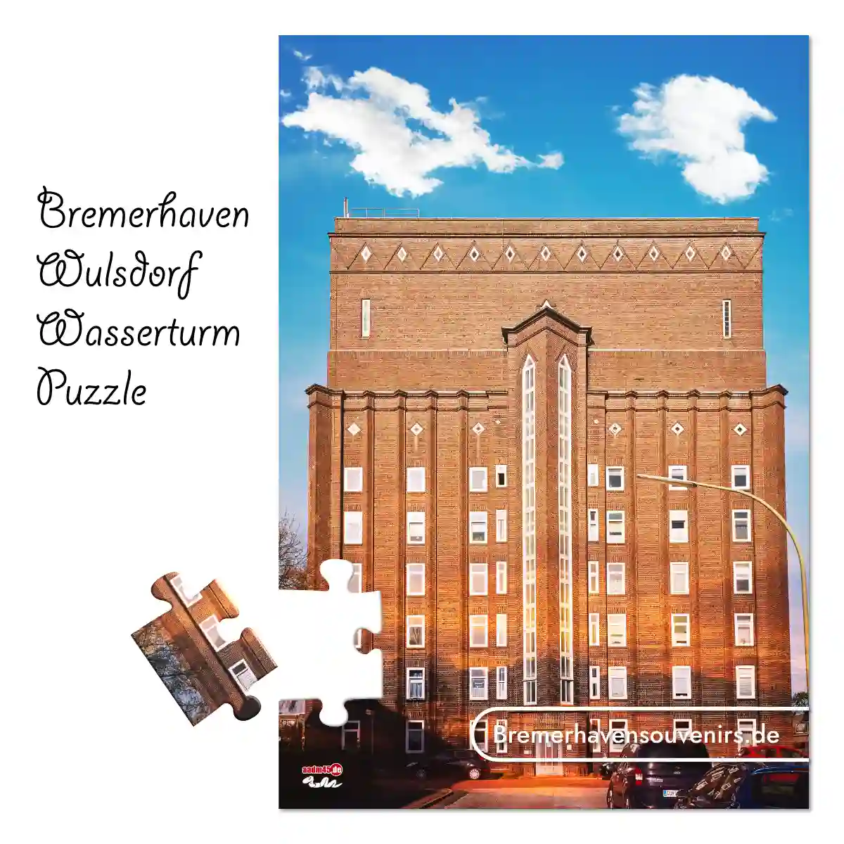 Bremerhaven Wulsdorf Wasserturm Puzzle – Bild 1