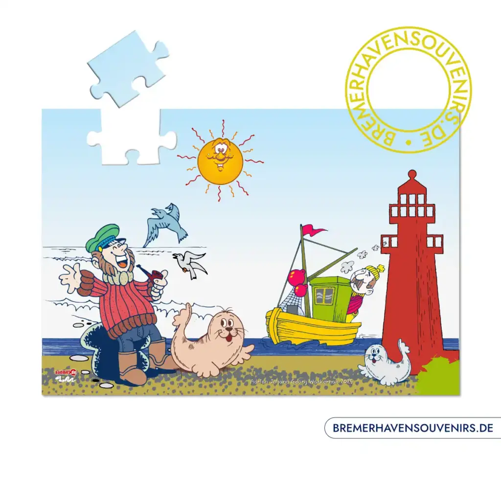 Design Zwei Fischer Puzzle