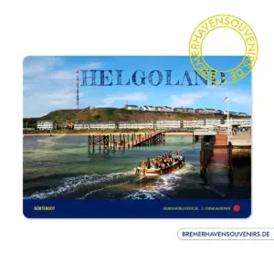 Helgoland B&ouml;rteboot Glasschneidebrett