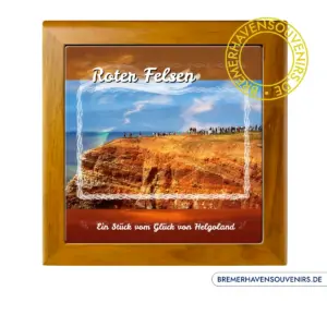 Helgoland Roter Felsen Keramikfliese – Bild 2