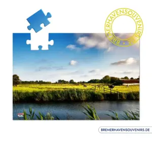 Loxstedt Lune bei der Ziegelei Puzzle